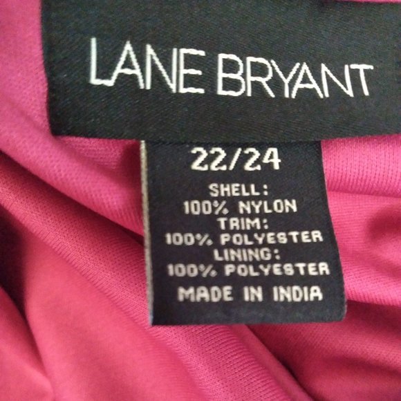 LANE BRYANT Fuschia pink 2 pc. 22/24 Like new. - Picture 9 of 9